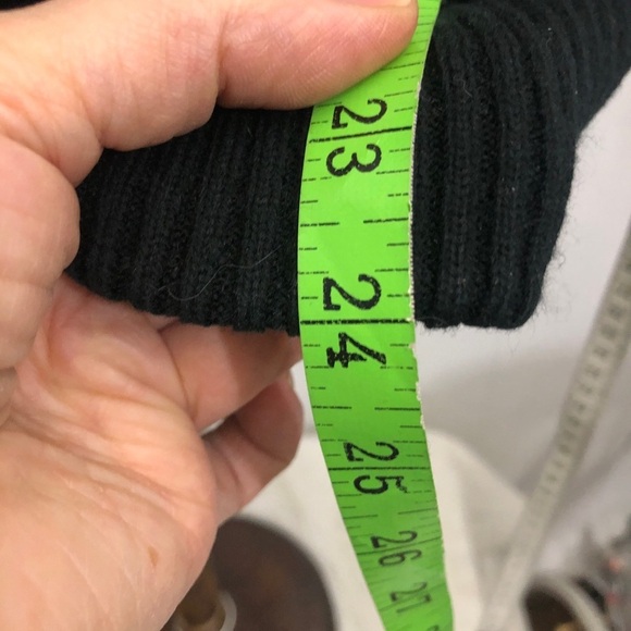 Womens Black Velvet Vest with Hood. - Picture 8 of 8